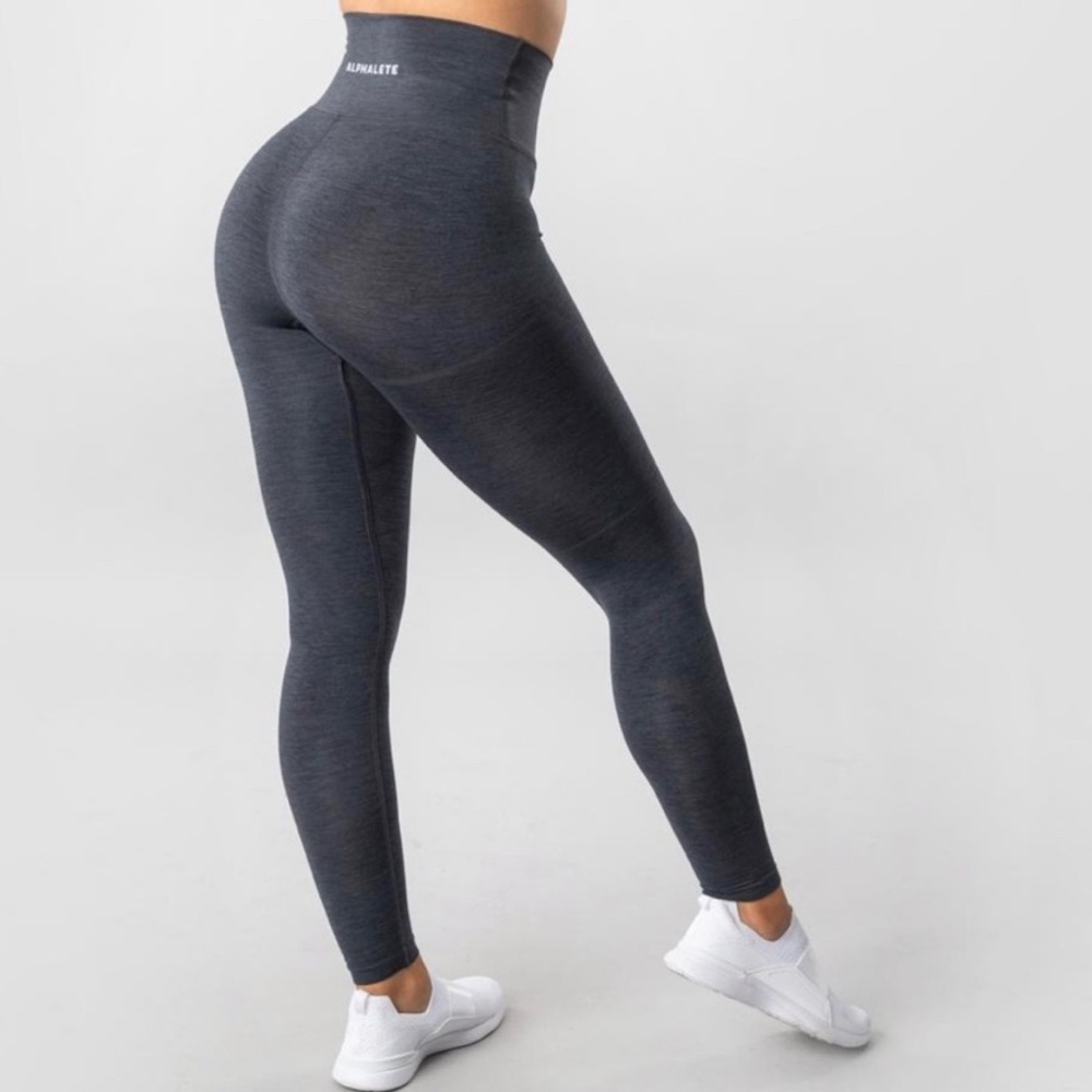 Alphalete OG revival leggings in Galaxy grey
